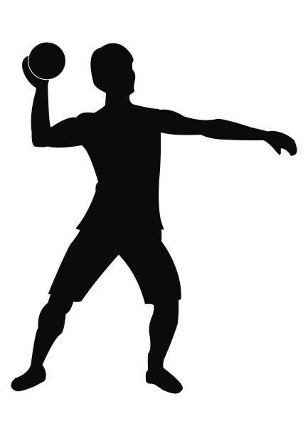 Vector drawing of a basketball hoop jump. Used to illustrate article about a CMO coach.