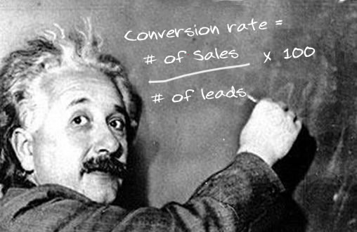 Albert Einstein explains sales conversions
